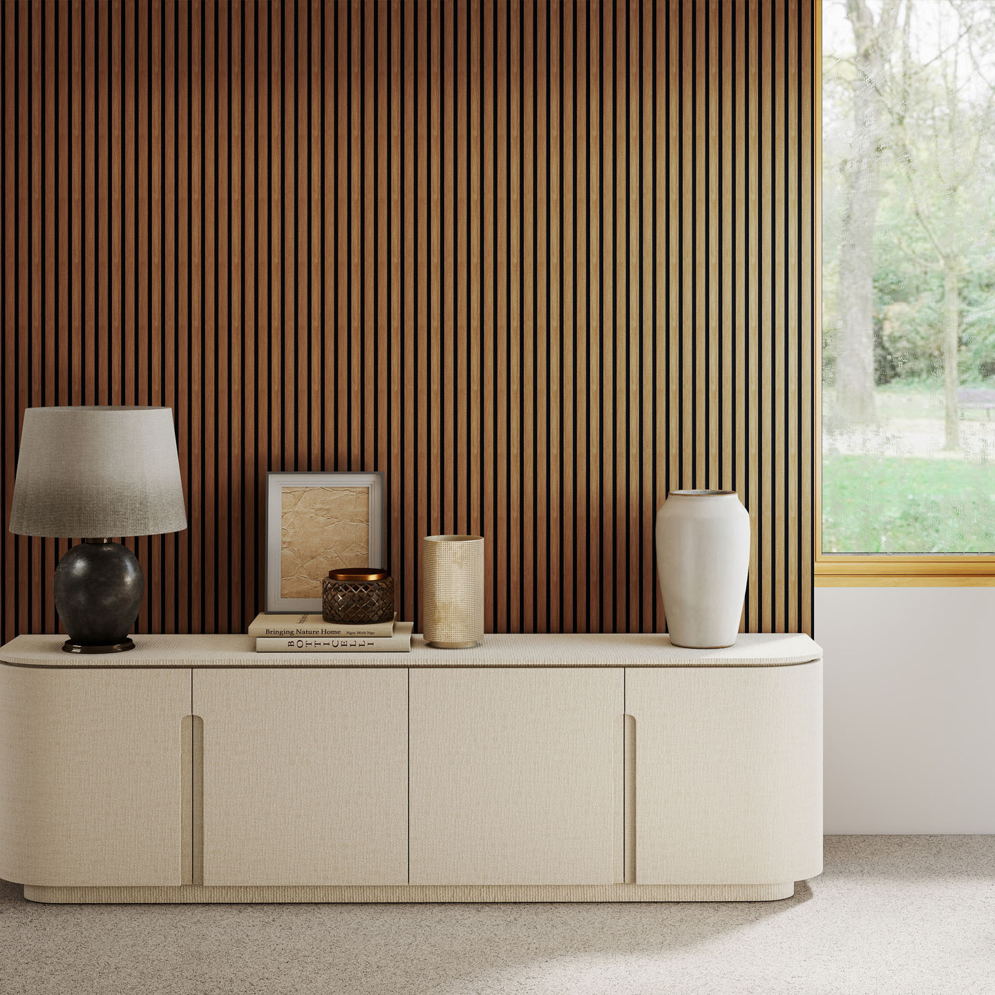 Panel para Pared Mid Line Toasted | Ambiente Sala