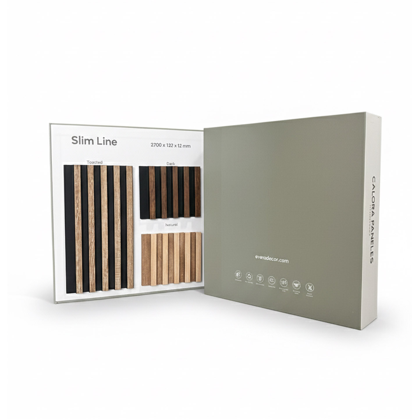 Muestrario colecciones Wide, Mid y Slim | Paneles Decorativos
